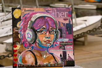 paint, draw, create multimedia artwork and bookarts