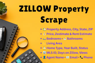 scrape zillow, real estate leads, realtors using python