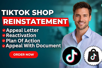 reinstate tiktok shop reinstatement remove violations and write appeal fast