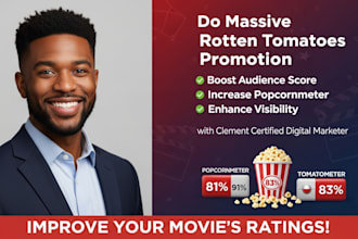 do massive rotten tomatoes promotion to increase popcornmeter and tomatoes meter