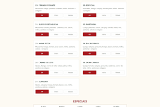 interactive digital menu for your establishment