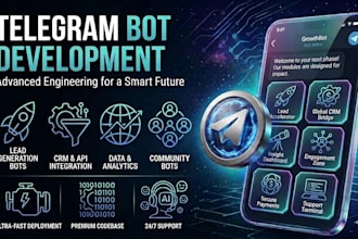 build a custom telegram bot for automation