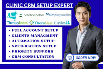 setup cliniko simplepractice jane app therapynotes theranest practice better