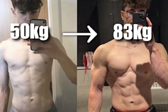 give you a custom muscle building program