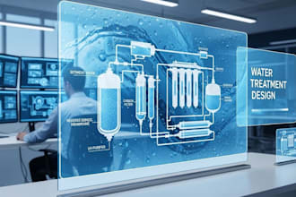 develop water treatment and purification system design for residential and indus