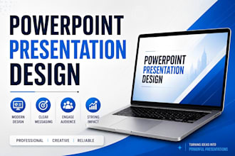 create powerpoint presentation pitch deck slide design ppt template presentation