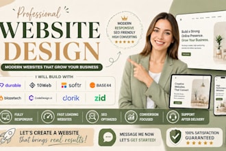 build durable 10web blazetech codedesignai dorik zid base44 softr website design