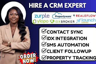 setup ylopo idx broker crm lauch control zurple propertyware crm realeflow