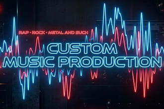 produce custom metal and rock backing tracks