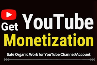 do organic youtube promotion for monetization