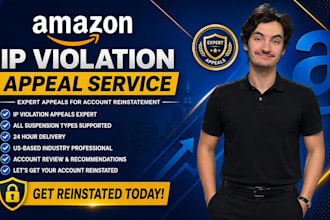 write amazon appeals that fix IP infringement, violations, and suspensions