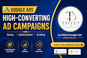 setup and manage google ads campaign, bing ads PPC expert