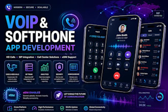 linphone voip app, call center app, sip trunk services, softphone app
