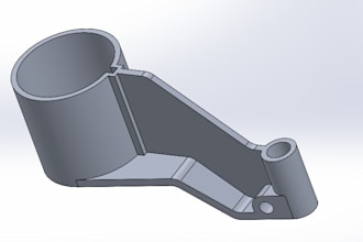 create 3d mechanical parts in solidworks for 3d printing