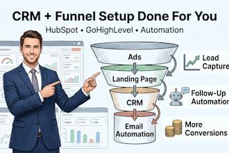 setup hubspot gohighlevel close crm activecampaign email marketing setup