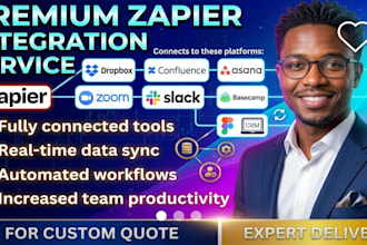 integrate zapier dropbox confluence asana zoom slack basecamp ms teams figma crm