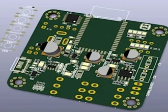 design dc dc converter, smps power supply and high current pcb in kicad