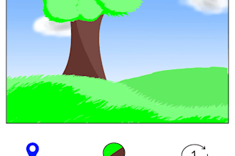 paint high quality 2d backgrounds