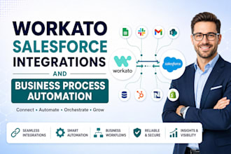 build workato integrations salesforce automation and business process workflows