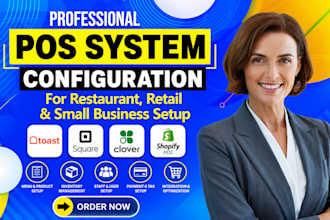configure pos system for restaurant retail and small business