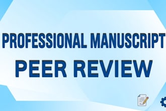 professional manuscript peer review for ieee and elsevier