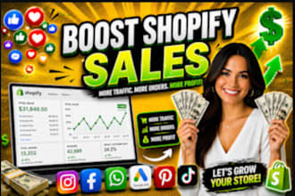 boost shopify store sales, shopify promotion, shopify SEO, ecommerce marketing