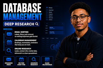 assist with email sorting, scheduling, and online research