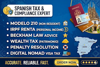 fix spanish tax errors file modelo 210 and manage your irpf tax return