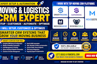 setup logistics moving CRM smartmoving supermove movegistics moverbase bookkoala