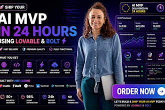 ship your functional ai mvp in 24 hours using lovable and bolt