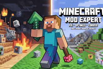 create fix and optimize minecraft modpacks convert forge mod to fabric datapack