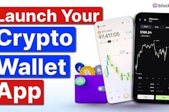 build fintech app, crypto wallet app, binance clone app, trust wallet app