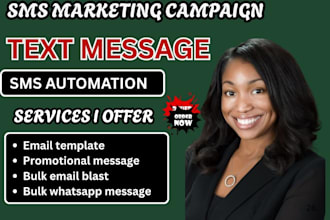 send bulk SMS marketing campaign text whatsapp message for real estate business