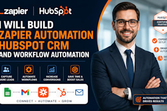 build zapier automation hubspot CRM and workflow automation