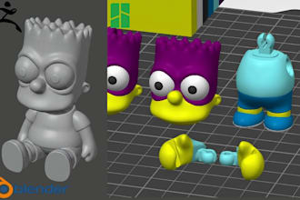 convert stl to 3mf multicolor split parts paint printable file convert 2d to 3d