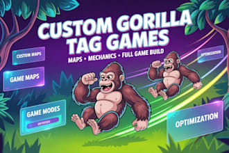 create custom gorilla tag games