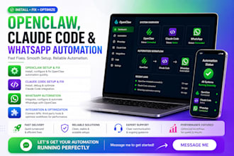 fix openclaw claude code setup and install openclaw whatsapp open claw