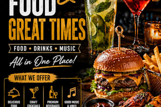 design a professional flyer for gym