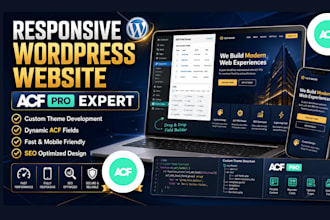 design fix wordpress website with acf elementor divi jetengine crocoblock