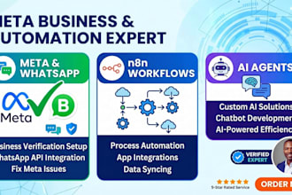 meta business verification setup whatsapp business api fix meta issues n8n agent