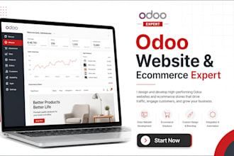 build odoo website design, odoo ecommerce, odoo developer, odoo customization