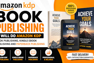 do amazon kdp book publishing, kindle ebook publishing and paperback publishing