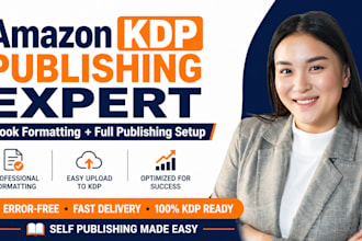do amazon kdp book publishing, kdp book formatting as a self publishing expert