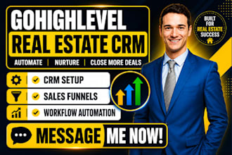 setup gohighlevel realtor crm pipeline marketing automation crm top producer