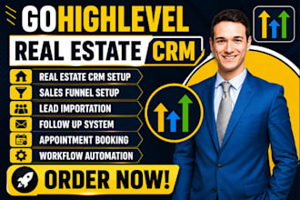 setup gohighlevel realtor crm pipeline marketing automation crm top producer