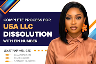 do llc dissolution, ownership transfer, llc reinstatement, amend llc, close ein