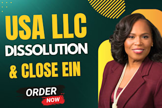 do llc dissolution, llc reinstatement llc amendment close ein ownership transfer