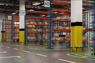 design warehouse, factory and logistics facility layout and masterplan