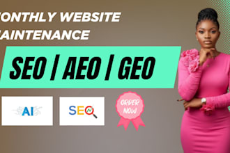 do geo seo aeo for shopify wordpress on page technical backlinks