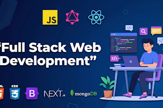 full stack web developer front end web developer react, next js, node js, python